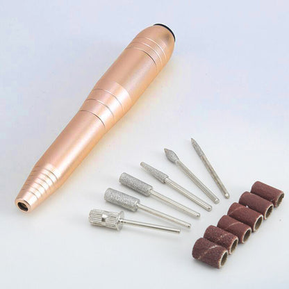 USB Charging Electric Nail Drill Kit for Manicure and Pedicure