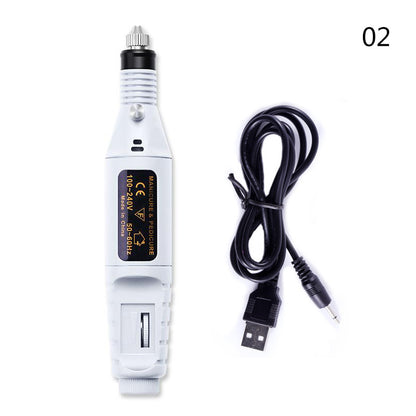 USB Charging Electric Nail Drill Kit for Manicure and Pedicure