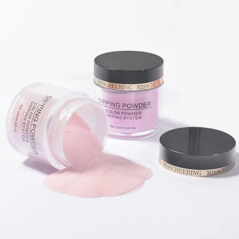 Pure Color Nail Dipping Powder Quick Dry Long Lasting Nail Polish