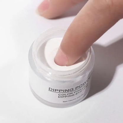 Pure Color Nail Dipping Powder Quick Dry Long Lasting Nail Polish