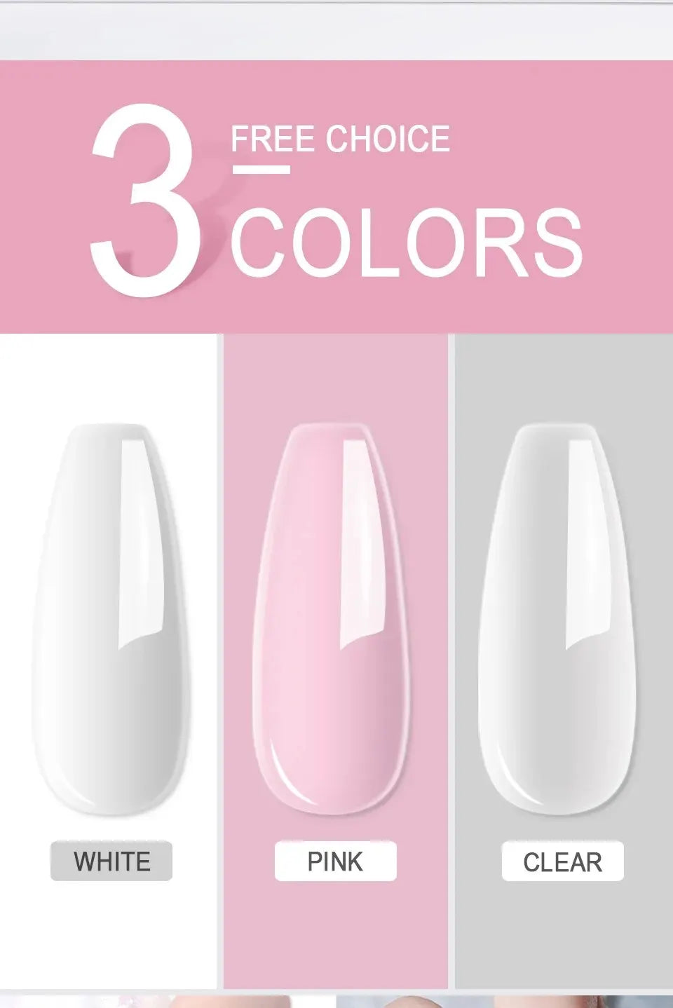 Acrylic Nail Powder and Liquid Monomer Manicure Kit for Nail Art