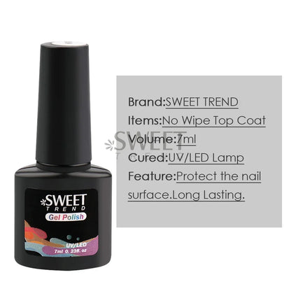Sweet Trend gel polish bottle with product details on a white background