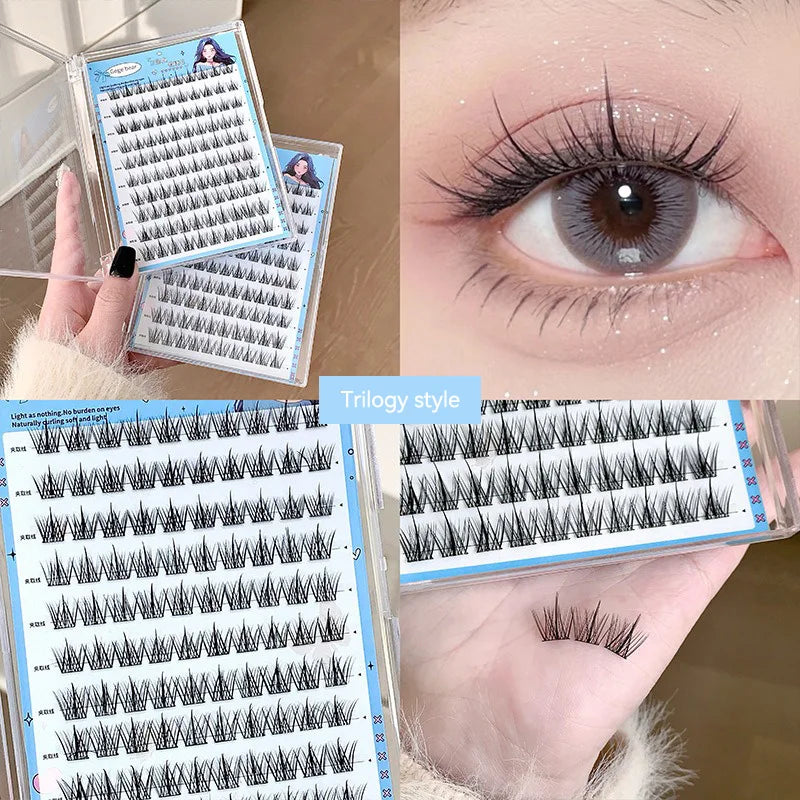 Gege Bear No Glue False Eyelashes Easy Application Natural Look Beginner Friendly