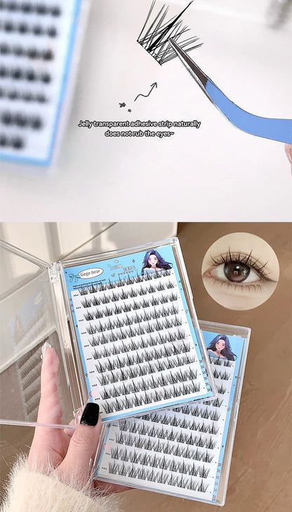 Gege Bear No Glue False Eyelashes Easy Application Natural Look Beginner Friendly