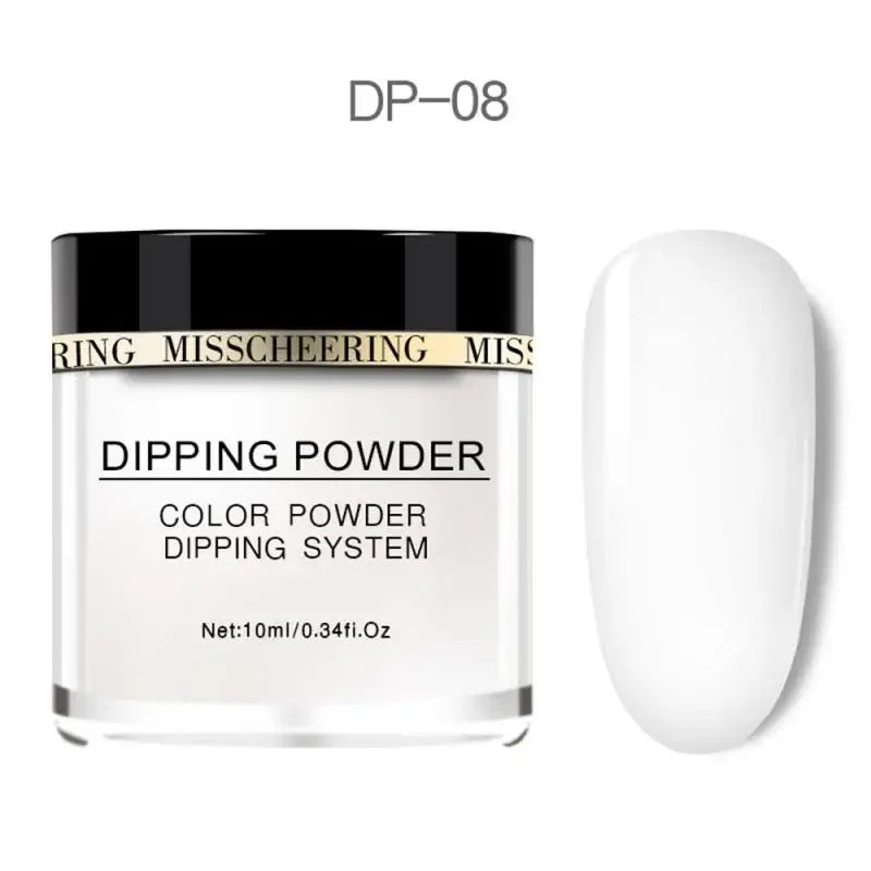 Pure Color Nail Dipping Powder Quick Dry Long Lasting Nail Polish