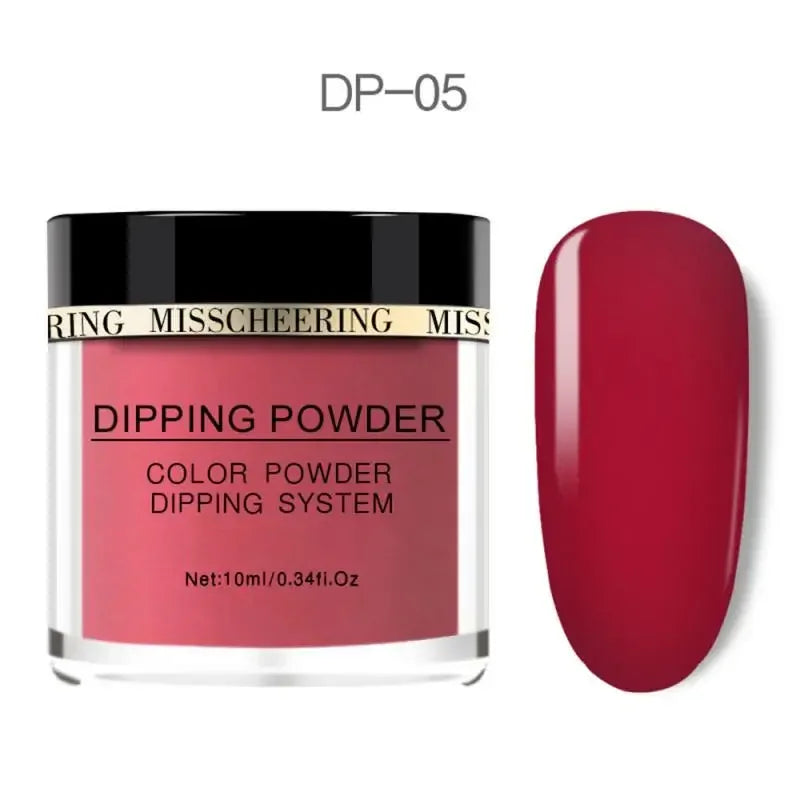 Pure Color Nail Dipping Powder Quick Dry Long Lasting Nail Polish
