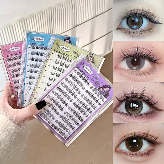 Gege Bear No Glue False Eyelashes Easy Application Natural Look Beginner Friendly