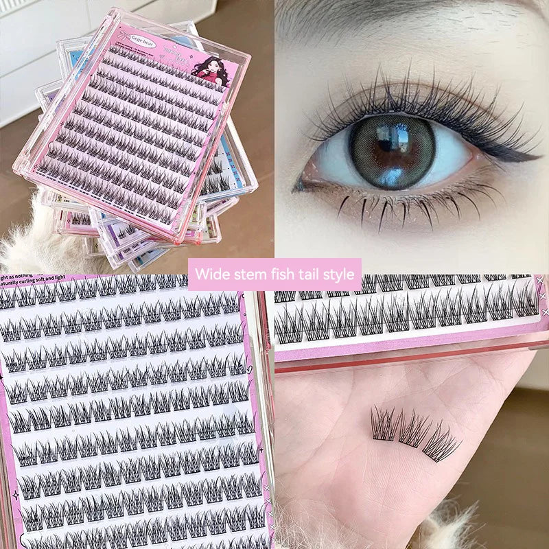 Gege Bear No Glue False Eyelashes Easy Application Natural Look Beginner Friendly
