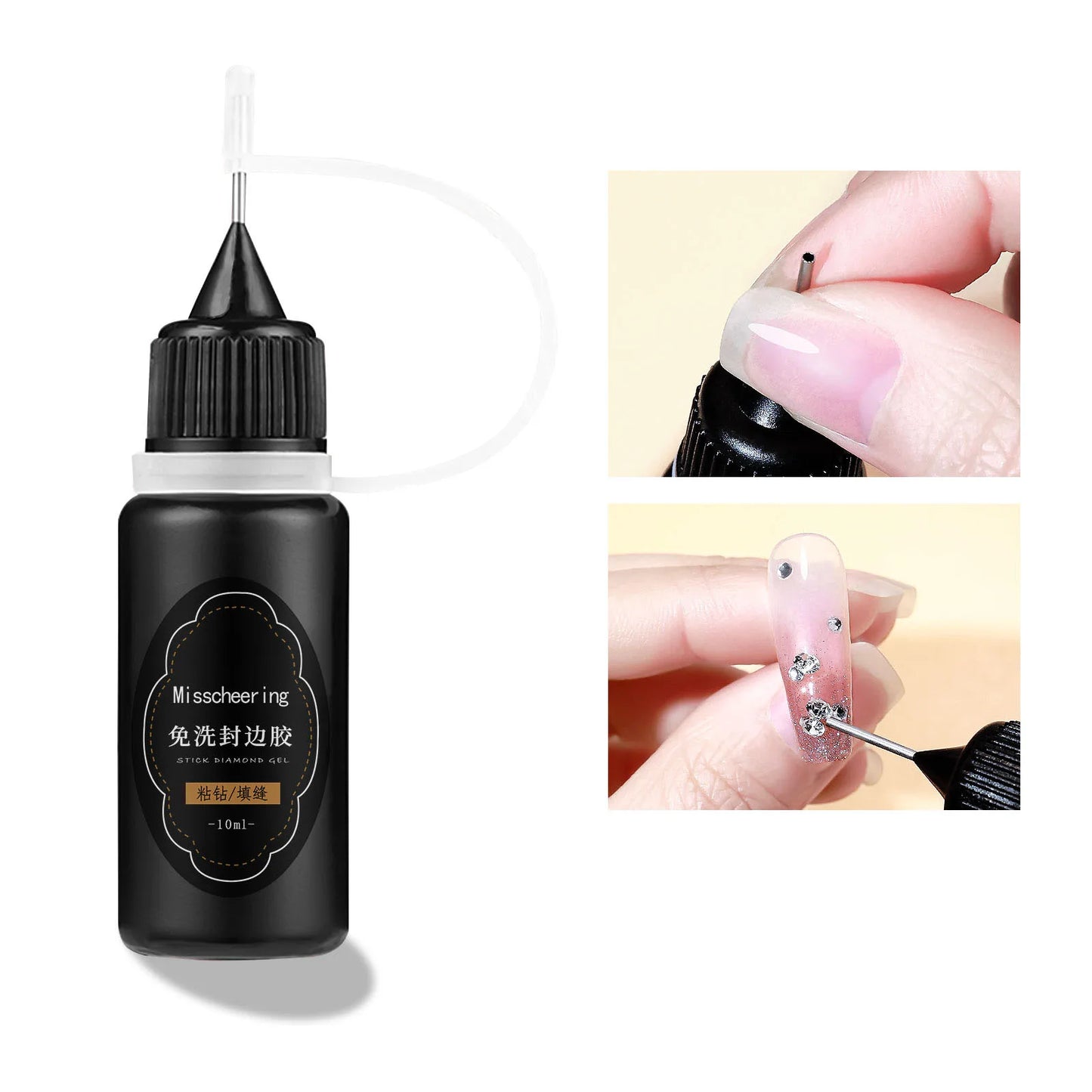 30g Super Strong Nail Rhinestone Glue for 3D Nail Charms