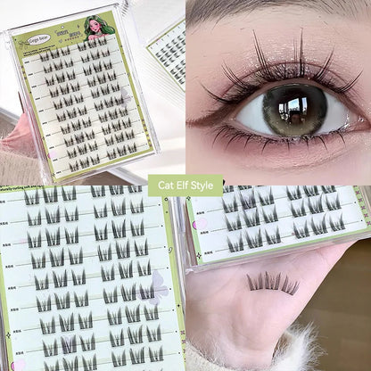 Gege Bear No Glue False Eyelashes Easy Application Natural Look Beginner Friendly