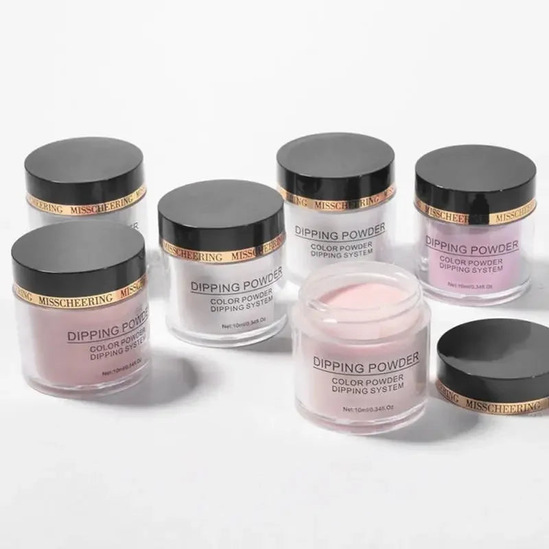 Pure Color Nail Dipping Powder Quick Dry Long Lasting Nail Polish
