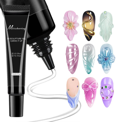30g Super Strong Nail Rhinestone Glue for 3D Nail Charms