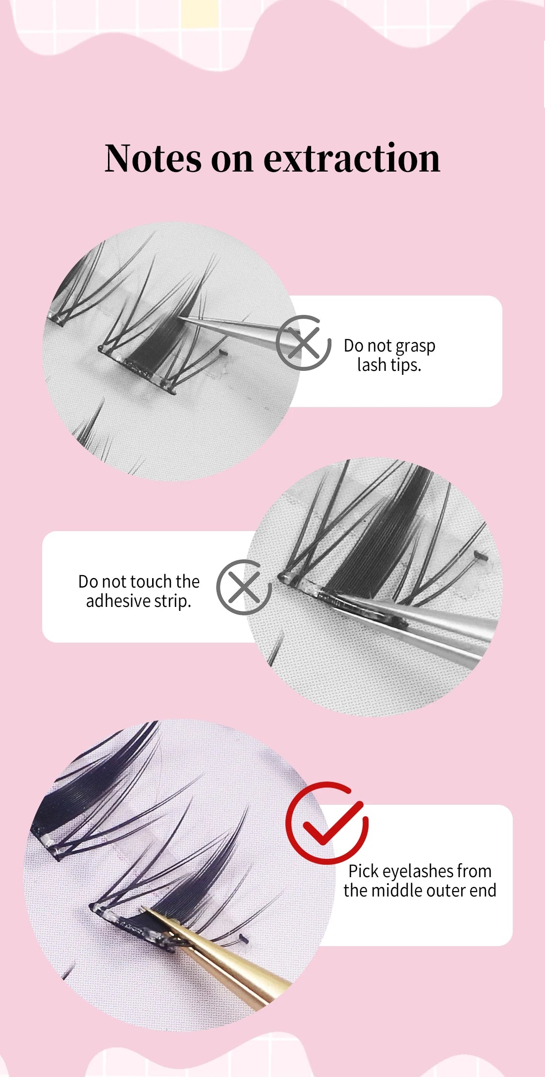 Self Adhesive Lash Cluster Set Korean Manga Style Natural Wispy Individual Eyelashes