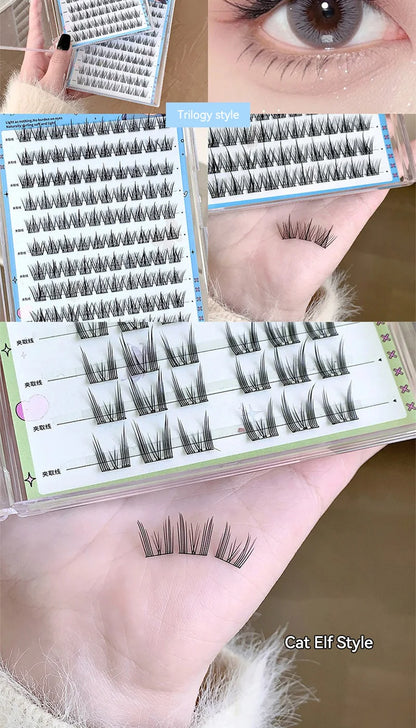 Gege Bear No Glue False Eyelashes Easy Application Natural Look Beginner Friendly