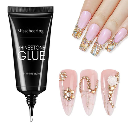 30g Super Strong Nail Rhinestone Glue for 3D Nail Charms