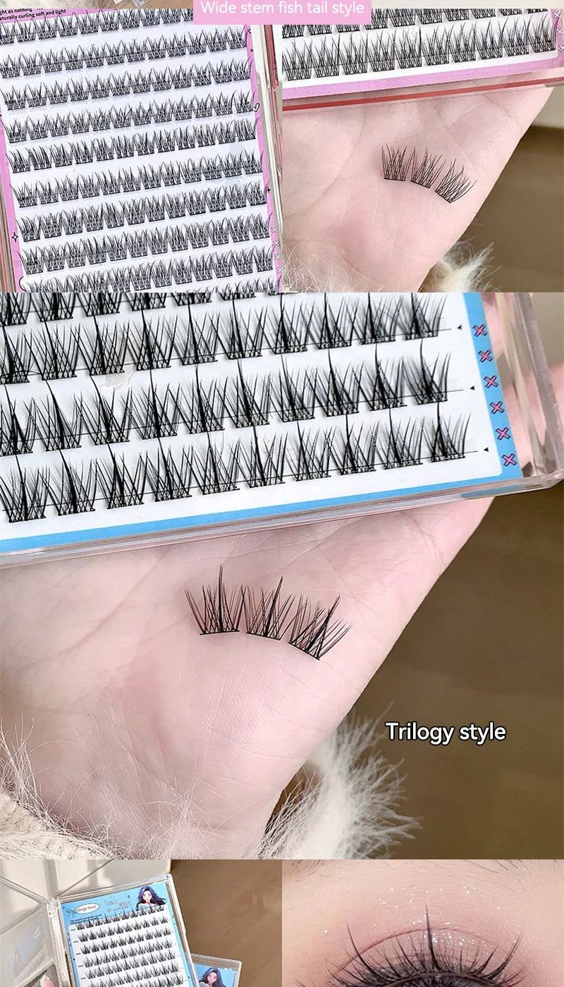 Gege Bear No Glue False Eyelashes Easy Application Natural Look Beginner Friendly