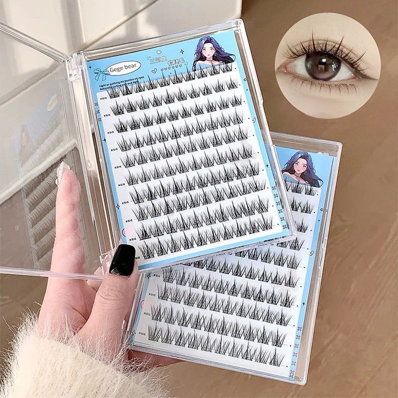 Gege Bear No Glue False Eyelashes Easy Application Natural Look Beginner Friendly