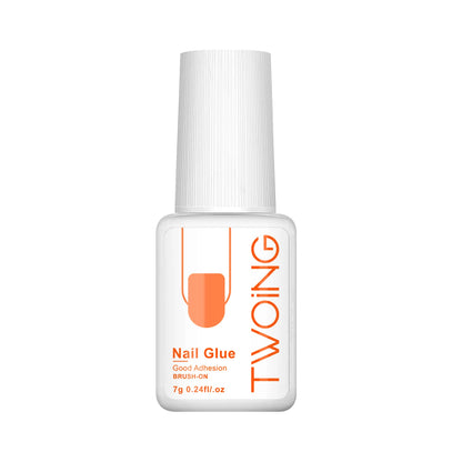 TwoInG nail glue bottle on a white background
