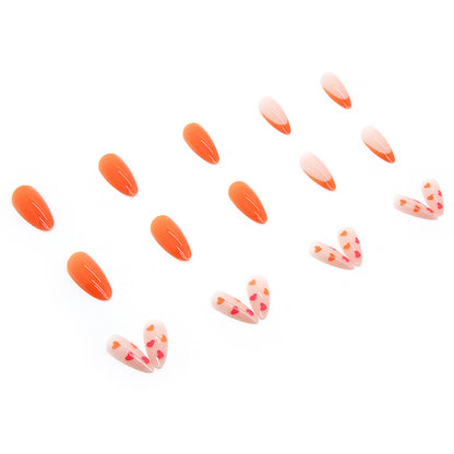 Summer Heart Press On Nails