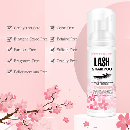 Deep Clean Oil Free Lash Extension Cleansing Mousse