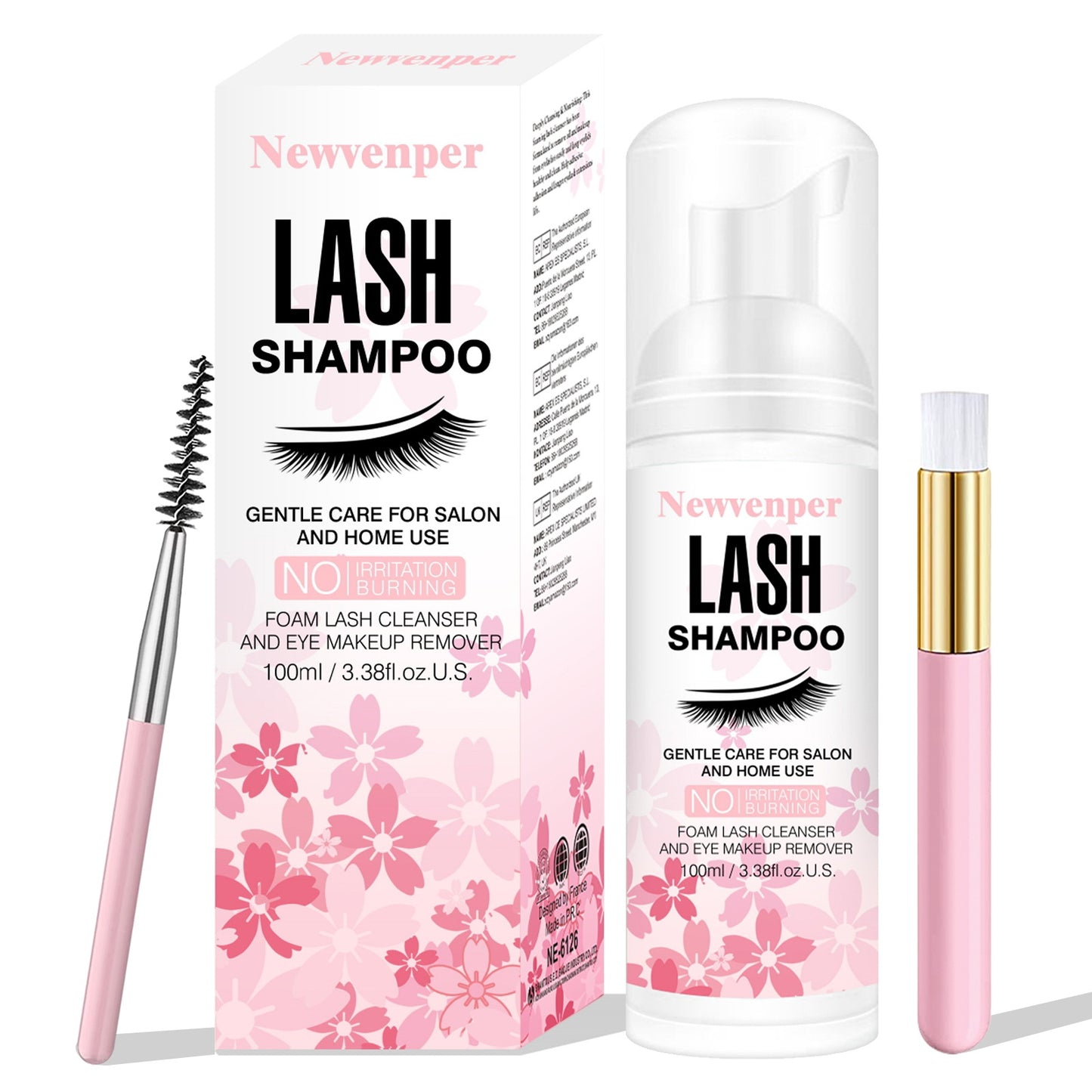 Deep Clean Oil Free Lash Extension Cleansing Mousse